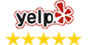 Five-star rated on Yelp