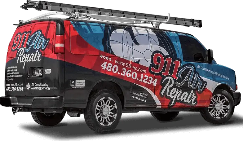 911 Air Repair AC service truck in Maricopa, AZ